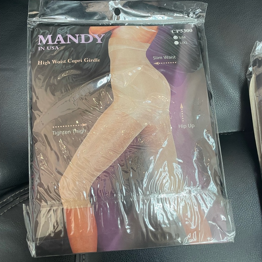 High waist capri girdle in USA Mandy slim waist